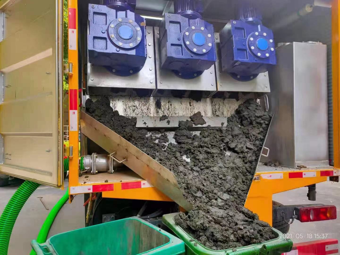 师宗化粪池清掏城市维护站-泥浆净化干湿分离处理